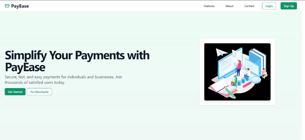 An image of the PayEase project.